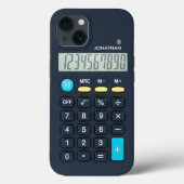 Customizable Fun Calculator Case-Mate iPhone Hülle (Rückseite)