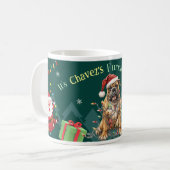 Customizable Furrst Christmas Boxer Kaffeetasse (Vorderseite Links)