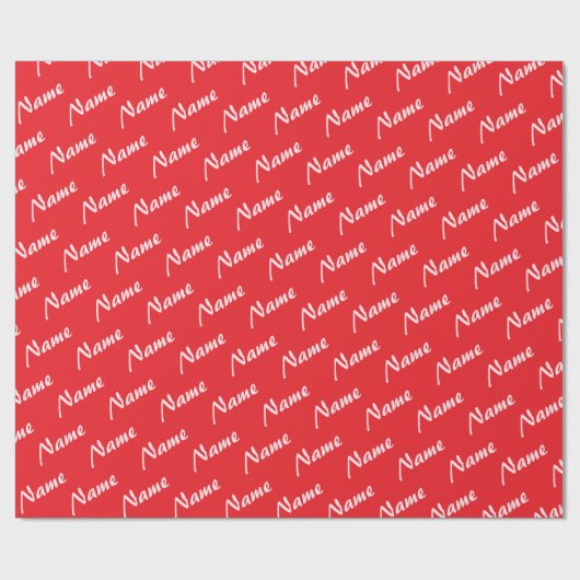 Customizable Geschenkpapier (Flach)