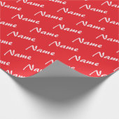 Customizable Geschenkpapier (Ecke)