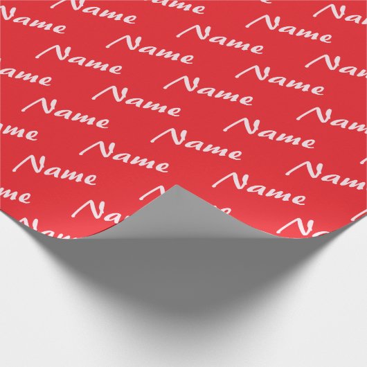 Customizable Geschenkpapier (Ecke)