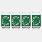 Customizable Glass Drinkware with Tropical Style Dosenglas (Hinten)