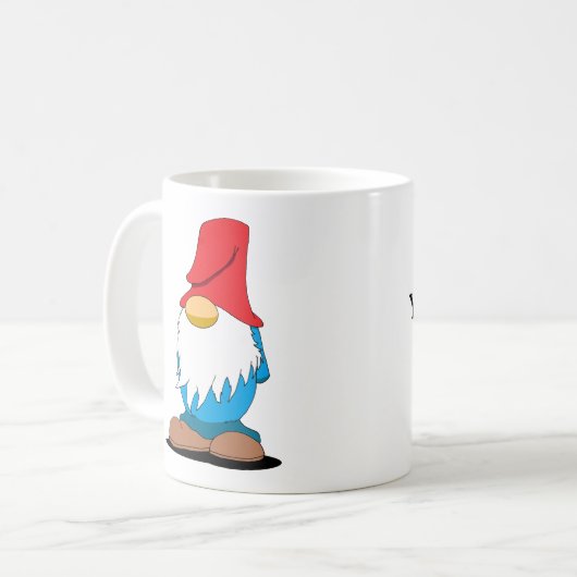 Customizable Gnome Mug Kaffeetasse (Vorderseite Links)