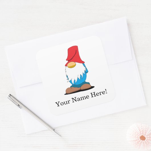 Customizable Gnome Stickers (Umschlag)