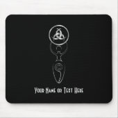 Customizable Goddess Symbol Mouse Pad Mousepad (Vorne)