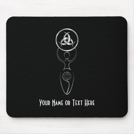 Customizable Goddess Symbol Mouse Pad Mousepad (Vorne)