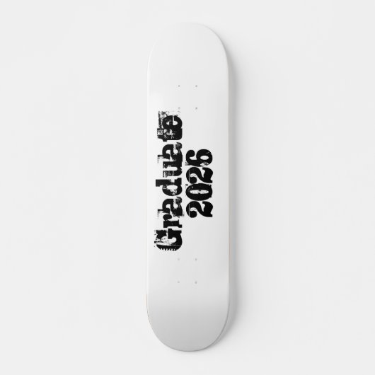 Customizable Graduation 2026 Trending Cool Skateboard (Vorne)