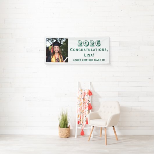 Customizable Graduation  Banner (Insitu)