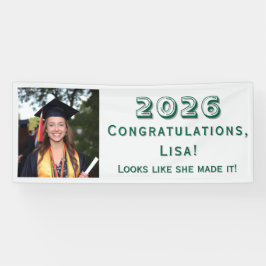 Customizable Graduation  Banner