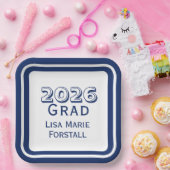 Customizable Graduation  Pappteller (Party)