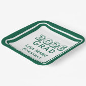 Customizable Graduation  Pappteller (Gewinkelt)