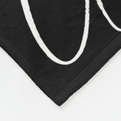 Customizable Grandma Established Year Photo Fleecedecke (Ecke)