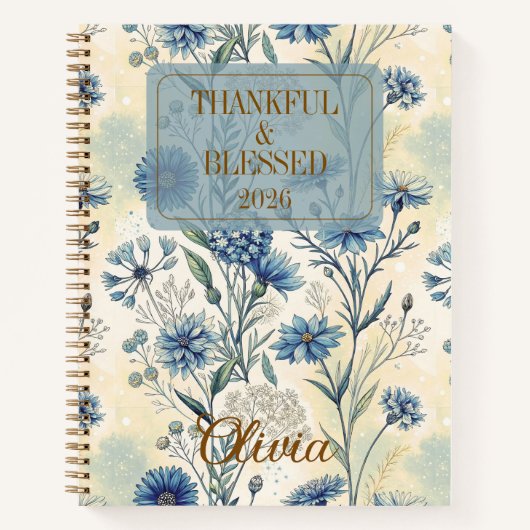 Customizable Gratitude Affirmations for Women Notizblock (Vorderseite)