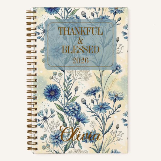 Customizable Gratitude Affirmations for Women Notizblock (Vorderseite)