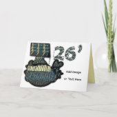 Customizable Greeting Card Graduate Karte (Vorderseite)