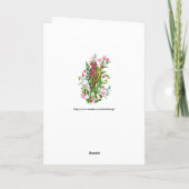Customizable Greeting Dankeskarte (Rückseite)