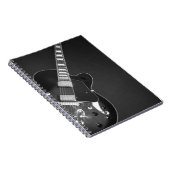 Customizable Guitar Notebook Notizblock (Rechte Seite)