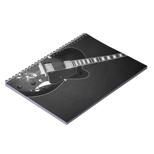 Customizable Guitar Notebook Notizblock (Linke Seite)