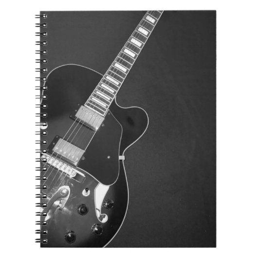 Customizable Guitar Notebook Notizblock (Vorderseite)
