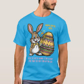 Customizable Happy Ostersonne 2025 T - Shirt (Vorderseite)