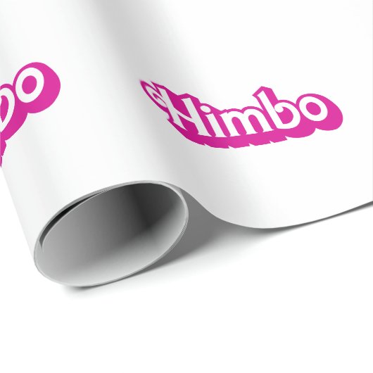 Customizable Himbo Geschenkpapier (Rolleneckpunkt)