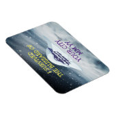 Customizable I survived the blizzard Magnet (Rechte Seite)