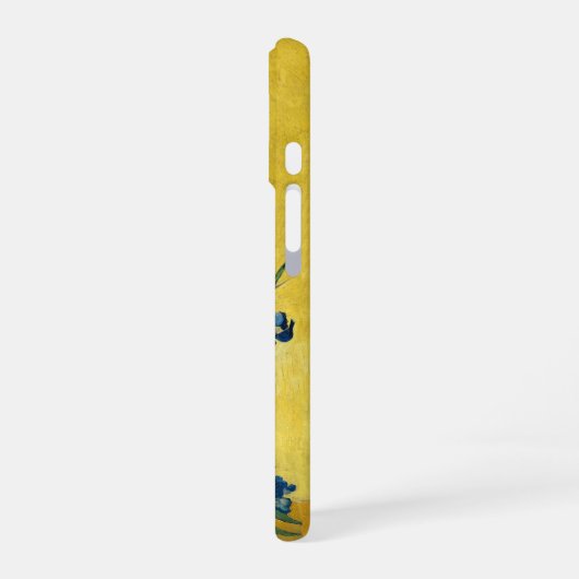 Customizable Irises by Vincent van Gogh  iPhone 16 Hülle (Linke Seite)
