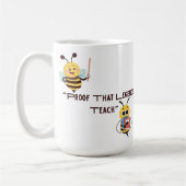 Customizable Legends Bee Teaching   Kaffeetasse (Links)
