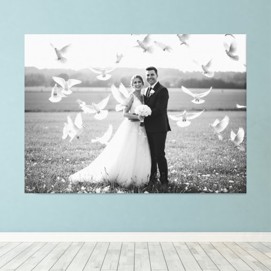 Customizable Leinwanddruck (Insitu (Holzboden))