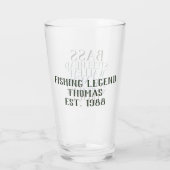 Customizable Michigan Fishing Tumbler (Rückseite)