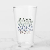 Customizable Michigan Fishing Tumbler (Vorderseite)