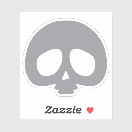 Customizable Mini Skull Aufkleber (Blatt)
