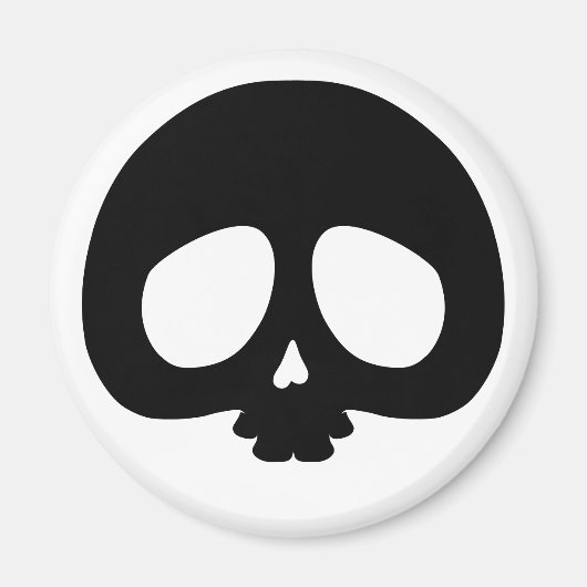 Customizable Mini Skull Magnet (Vorne)