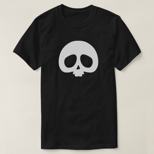 Customizable Mini Skull T-Shirt (Design vorne)
