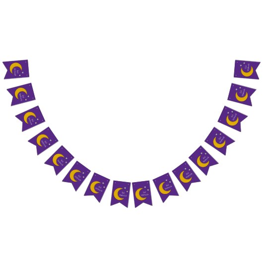 Customizable Modern Minimalist Eid Bunting - Wimpelkette (Alle)