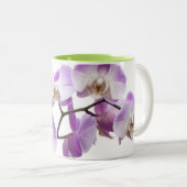 Customizable Mom Orchid Zweifarbige Tasse (VorderseiteRechts)