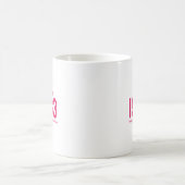 Customizable month year text legend gift kaffeetasse (Mittel)