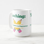 Customizable Mug for Teaching professionals Kaffeetasse (Vorderseite Links)