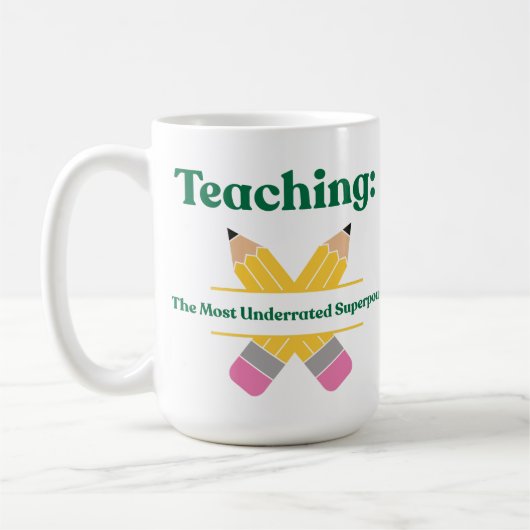 Customizable Mug for Teaching professionals Kaffeetasse (Links)