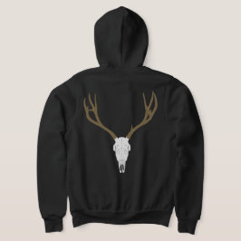 Customizable Mule Deer Skull Hoodie