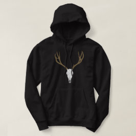 Customizable Mule Deer Skull Hoodie