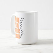 Customizable My Dog is my Favorite Person Kaffeetasse (Vorderseite Links)