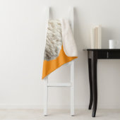 Customizable Name Fluffy Heart Blanket Sherpadecke (Beispiel)