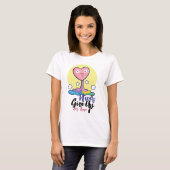 Customizable Never Give Up on Love T-Shirt (Vorne ganz)