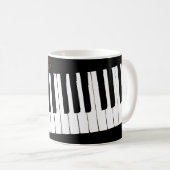 Customizable No Coffee No Concerto Kaffeetasse (VorderseiteRechts)