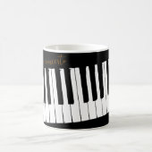 Customizable No Coffee No Concerto Kaffeetasse (Mittel)