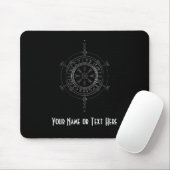 Customizable Norse Motif Mouse Pad Mousepad (Mit Mouse)