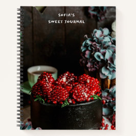 Customizable notebook for pastry recipes notizblock