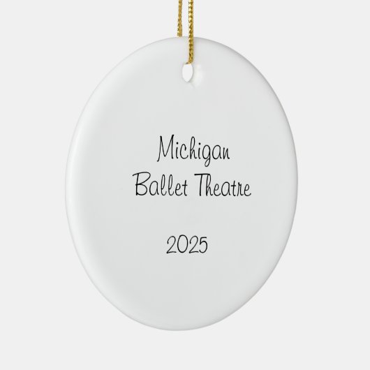 Customizable Nutcracker Dew/Snow/Columbine/Chinese Keramik Ornament (Rechts)