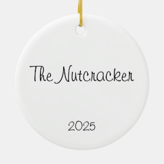 Customizable Nutcracker Fritz Keepsake Keramik Ornament